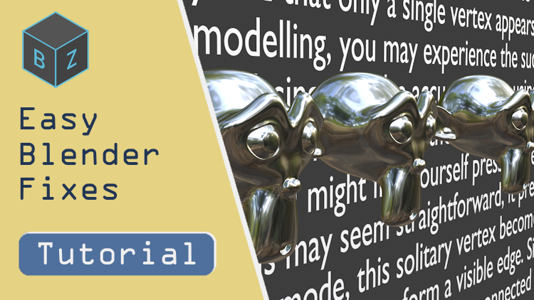 Easy Blender Fixes